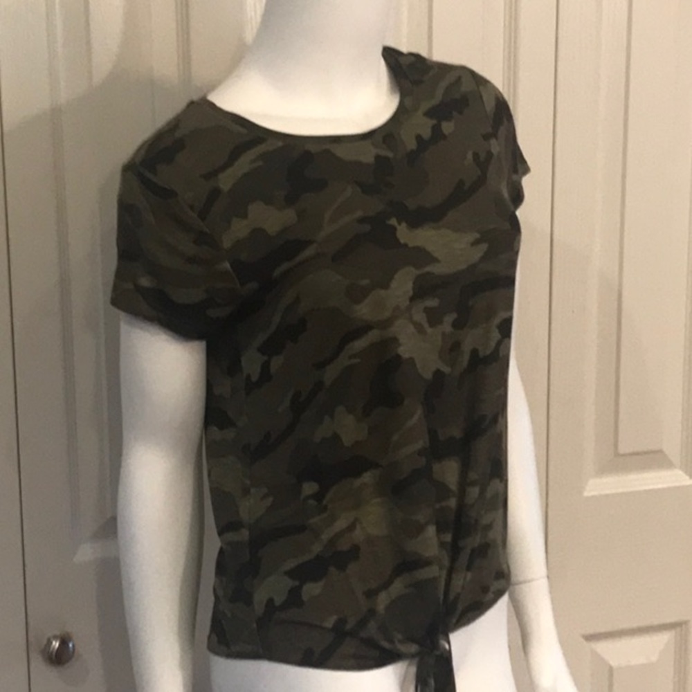 Womens Tie Front T-Shirt